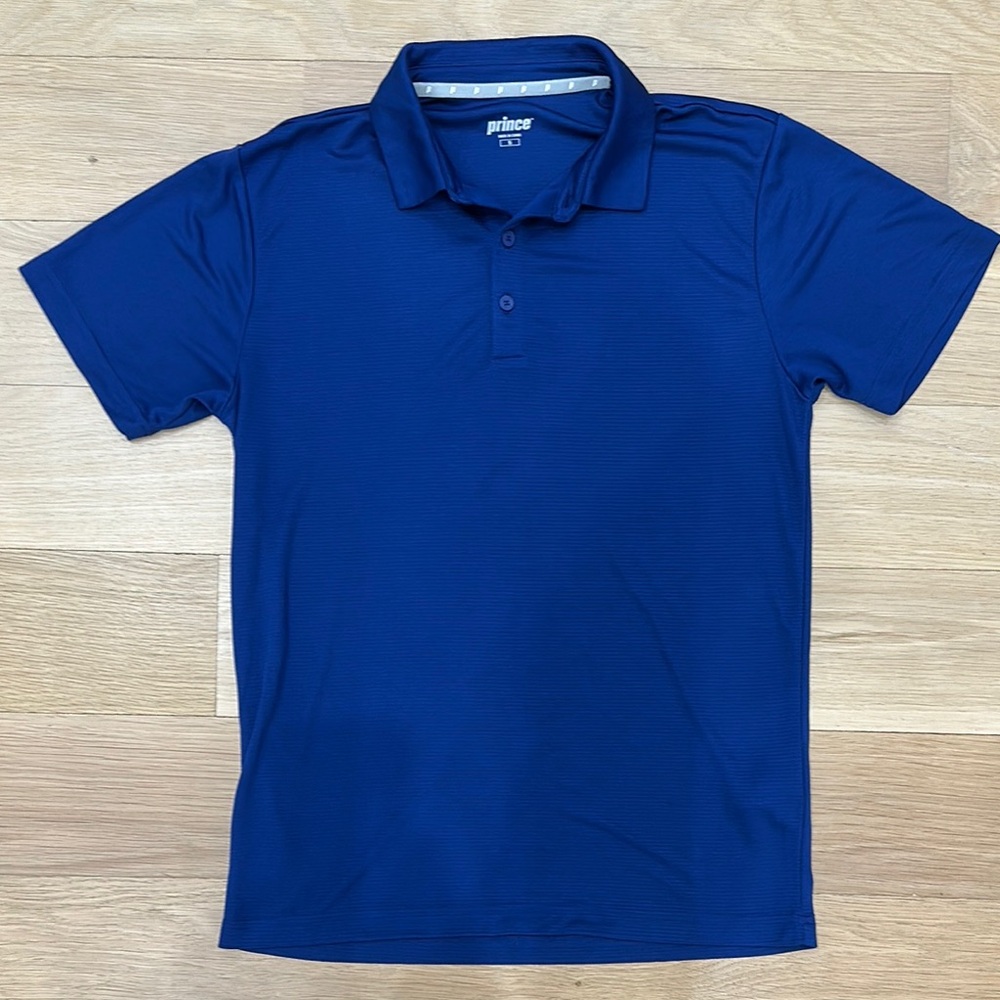 Prince Men's Blue Polo Shirt